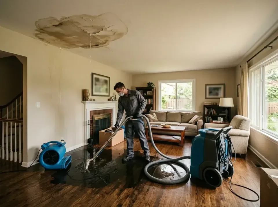 attic-pipe-burst-ceiling-drip-008 — frequently asked questions, Water Damage Restoration & Carpet Care in Bastrop, LA
